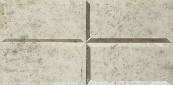 LV18 Antique Mirror Straight Joint Straight Edge Polished Wall 