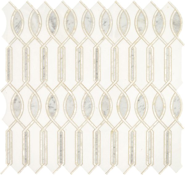 Carrara/Thassos/Mother Pearl LV33 Wall 