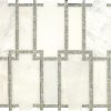 LV10 First Snow Elegance/Ant Mirror Architectural Reflections Straight Edge Polished Wall 