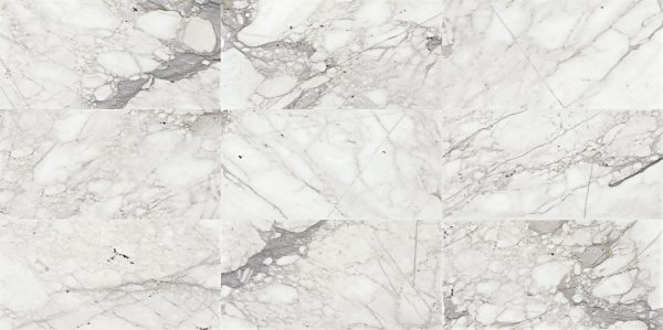 M474 Venetian Calacatta Elongated Hexagon Straight Edge Honed Countertop, Floor, Part of: Natural Stone Natural Stone Marble, Wall 