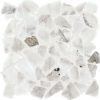 M474 Venetian Calacatta Elongated Hexagon Straight Edge Honed Countertop, Floor, Part of: Natural Stone Natural Stone Marble, Wall 