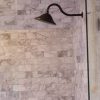 M474 Venetian Calacatta Elongated Hexagon Straight Edge Honed Countertop, Floor, Part of: Natural Stone Natural Stone Marble, Wall 