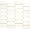 M313 Contempo White Rectangle Tumbled Countertop, Floor, Part of: Natural Stone Natural Stone Marble, Wall 