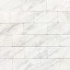 M313 Contempo White Rectangle Tumbled Countertop, Floor, Part of: Natural Stone Natural Stone Marble, Wall 