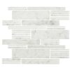 M701 Carrara White Modern Straight Edge Polished Countertop, Floor, Part of: Natural Stone Natural Stone Marble, Wall 