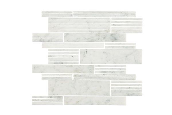 M701 Carrara White Modern Straight Edge Polished Countertop, Floor, Part of: Natural Stone Natural Stone Marble, Wall 