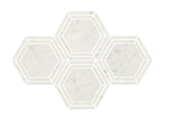M701 Carrara White Modern Straight Edge Polished Countertop, Floor, Part of: Natural Stone Natural Stone Marble, Wall 