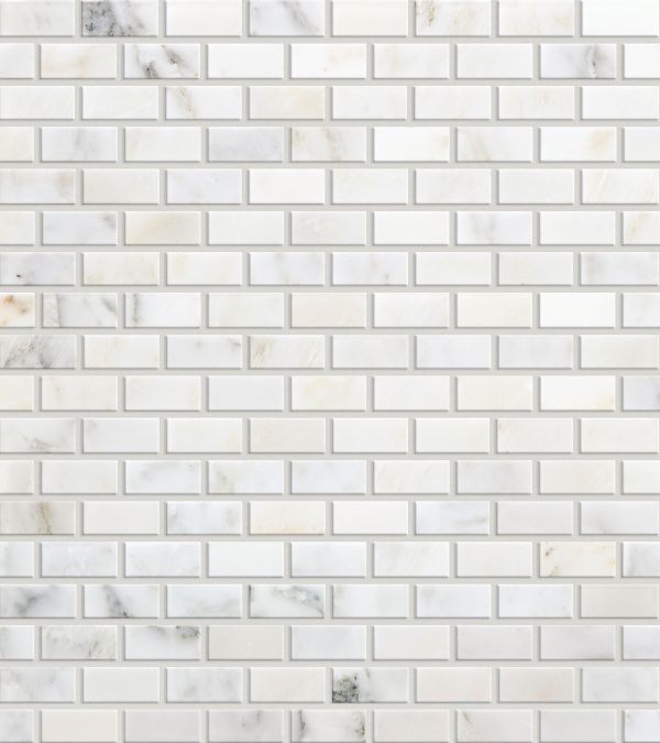 M190 First Snow Elegance Rectangle Tumbled Countertop, Floor, Part of: Natural Stone Natural Stone Marble, Wall 