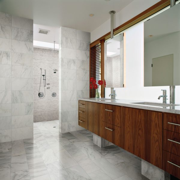 M190 First Snow Elegance Rectangle Tumbled Countertop, Floor, Part of: Natural Stone Natural Stone Marble, Wall 
