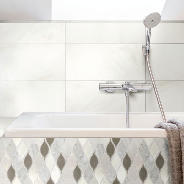 M050 Empyrean Ice Picket Polished Countertop, Floor, Part of: Natural Stone Natural Stone Marble, Wall 
