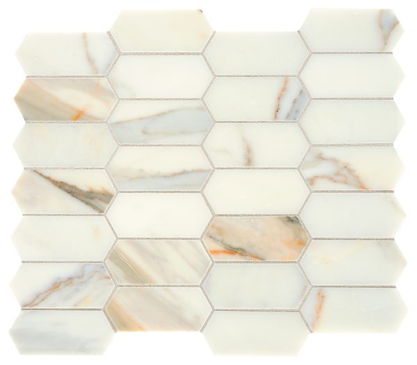 M475 Calacatta Gold Rectangle Honed Countertop, Floor, Part of: Natural Stone Natural Stone Marble, Wall 