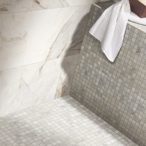 M103 Daphne White Rectangle Polished Countertop, Floor, Part of: Natural Stone Natural Stone Marble, Wall 
