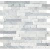 M701 Carrara White Herringbone Straight Edge Mix Part of: Natural Stone Natural Stone Limestone Natural Stone Marble, Wall 
