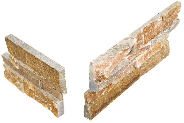 S349 Shanghai Rust Stacked Natural Cleft Part of: Natural Stone Natural Stone Slate, Wall 