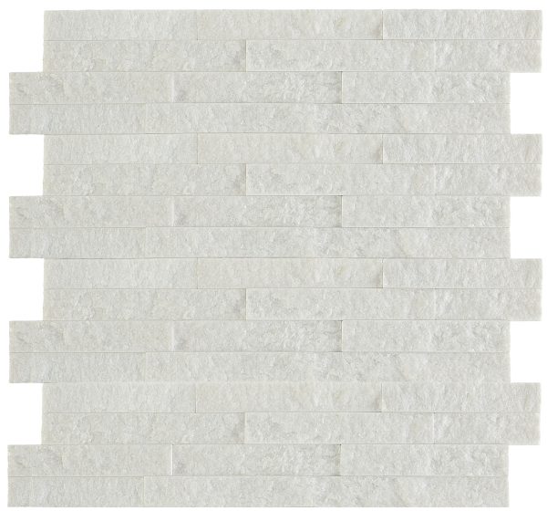 S702 Sanya White Rectangle Natural Cleft Part of: Natural Stone Natural Stone Slate, Wall 