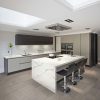 M744 Silver Screen Rectangle Honed Countertop, Floor, Part of: Natural Stone Natural Stone Marble, Wall 