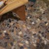 DA07 Earthy Blend River Pebble Straight Edge Saw Cut Floor, Wall 