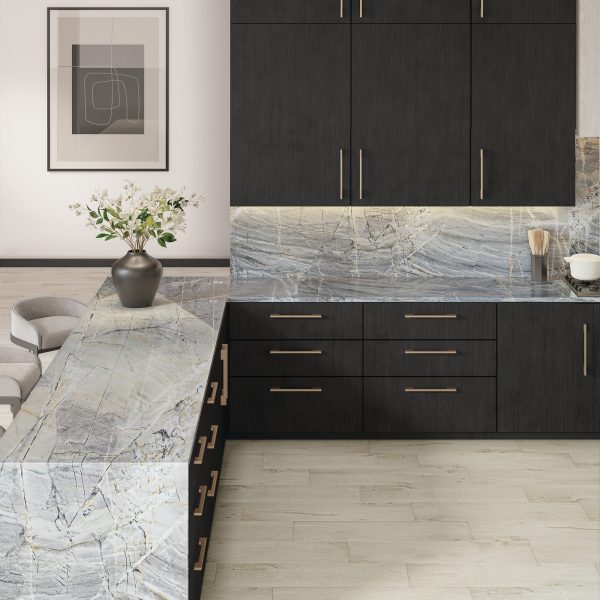 Caldera Blue Q749 Countertop, Part of: Natural Stone, Wall 