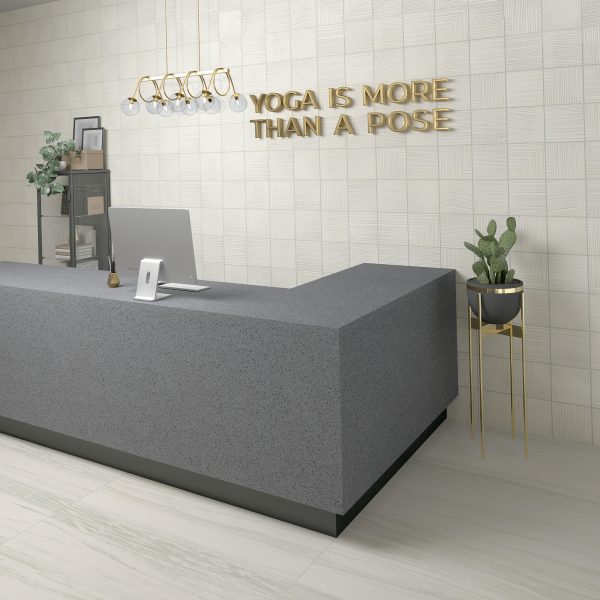 Vortex OQ60 Countertop, Part of: ONE Quartz Surfaces®, Wall Vortex OQ60 Countertop, Part of: ONE Quartz Surfaces®, Wall