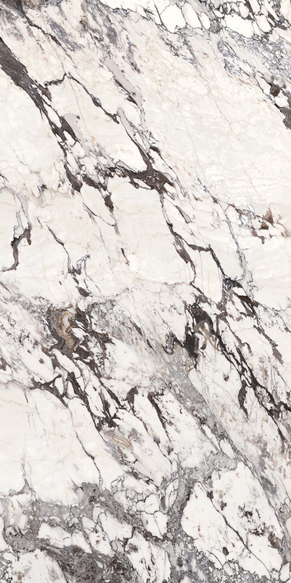 Calacatta Aries CM21 Countertop, Floor, Part of: Panoramic Porcelain Surfaces, Wall Calacatta Aries CM21 Countertop, Floor, Part of: Panoramic Porcelain Surfaces, Wall