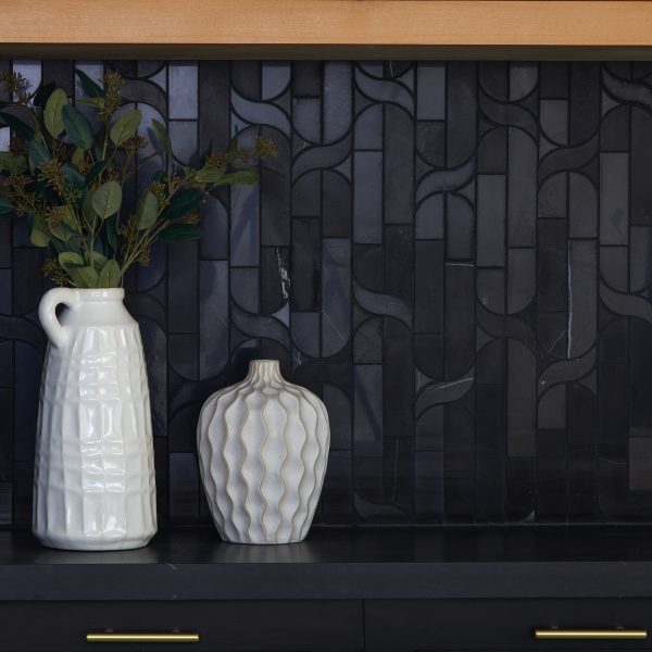 M462 Nero Marquina Framework Straight Edge Honed Floor, Part of: Natural Stone Natural Stone Marble, Wall 