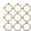 DA37 Stratus White Blend Linked Ring Straight Edge Honed Floor, Part of: Natural Stone Marble, Wall DA37 Stratus White Blend Linked Ring Straight Edge Honed Floor, Part of: Natural Stone Marble, Wall