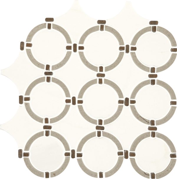 DA37 Stratus White Blend Linked Ring Straight Edge Honed Floor, Part of: Natural Stone Marble, Wall DA37 Stratus White Blend Linked Ring Straight Edge Honed Floor, Part of: Natural Stone Marble, Wall
