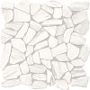 M017 Stratus White Hexagon Straight Edge Honed Floor, Part of: Natural Stone Marble, Wall 