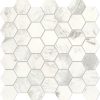 M017 Stratus White Hexagon Straight Edge Honed Floor, Part of: Natural Stone Marble, Wall M017 Stratus White Hexagon Straight Edge Honed Floor, Part of: Natural Stone Marble, Wall
