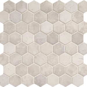 Wisdom White VH06 Floor, Part of: Fanfare, Wall 