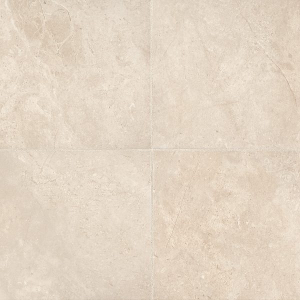 AF01 Cream Square Matte Countertop, Floor, Wall 