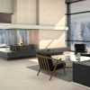 AF01 Cream Square Matte Countertop, Floor, Wall 