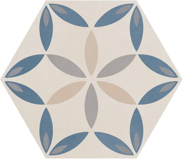 SB35 Petal Hexagon Matte Countertop, Floor, Wall SB35 Petal Hexagon Matte Countertop, Floor, Wall