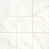 FL06 Carrara Square Matte Countertop, Floor, Wall 