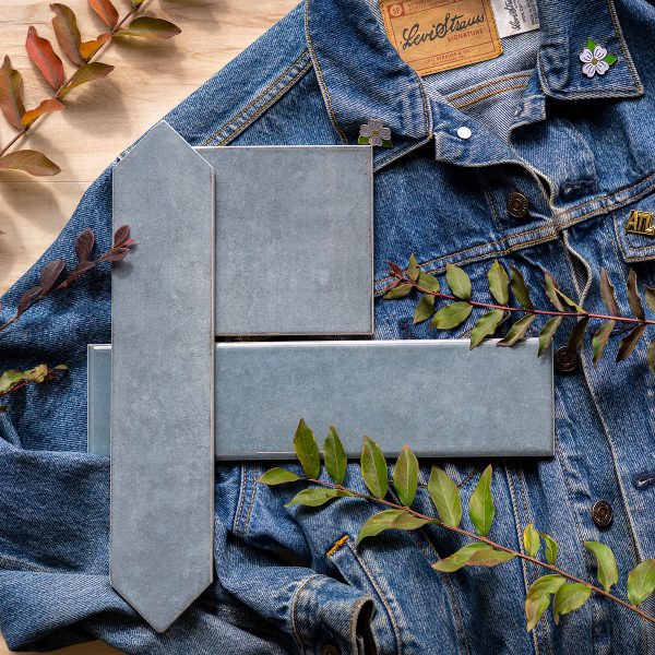Renzo Denim Picket Tile  