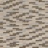Diamante Brick Glass & Metal Tile  