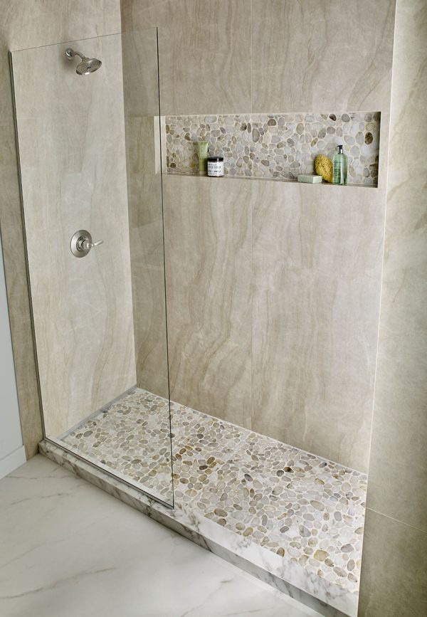 Dorado Pebble Tumbled Tile  