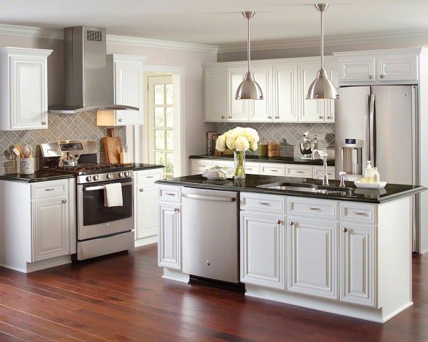 Dove Gray Arabesque Tile  