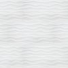 Dymo Wavy White 3d Wall Tile  