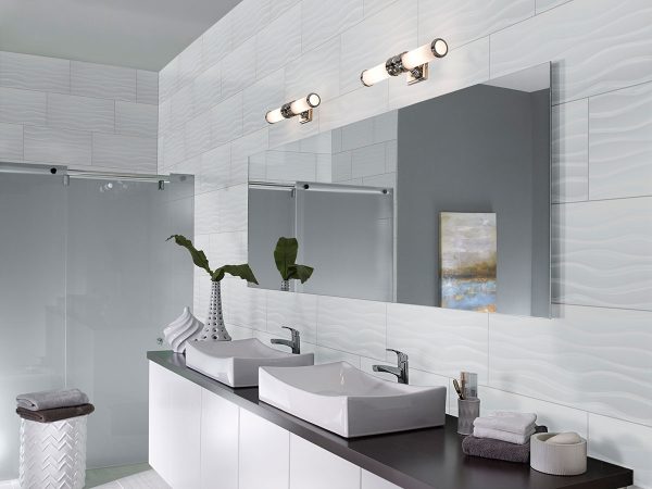 Dymo Wavy White 3d Wall Tile  