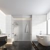 Dymo Wavy White 3d Wall Tile  