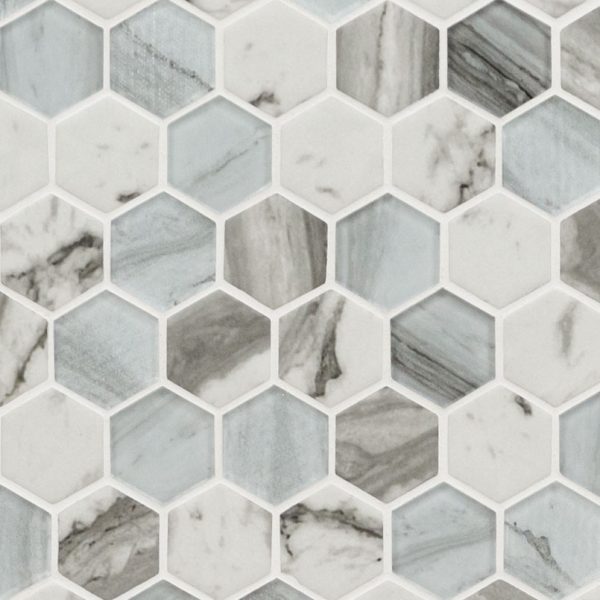 Esperanza 2" Hexagon Mosaic Tile  