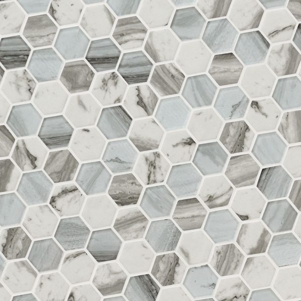 Esperanza 2" Hexagon Mosaic Tile  