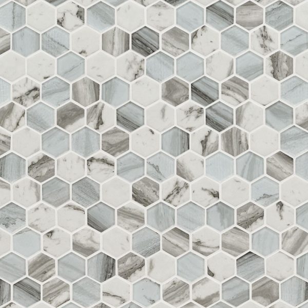 Esperanza 2" Hexagon Mosaic Tile  