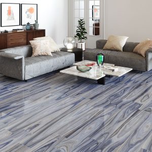 Exotic Blue Wood Look Tile  