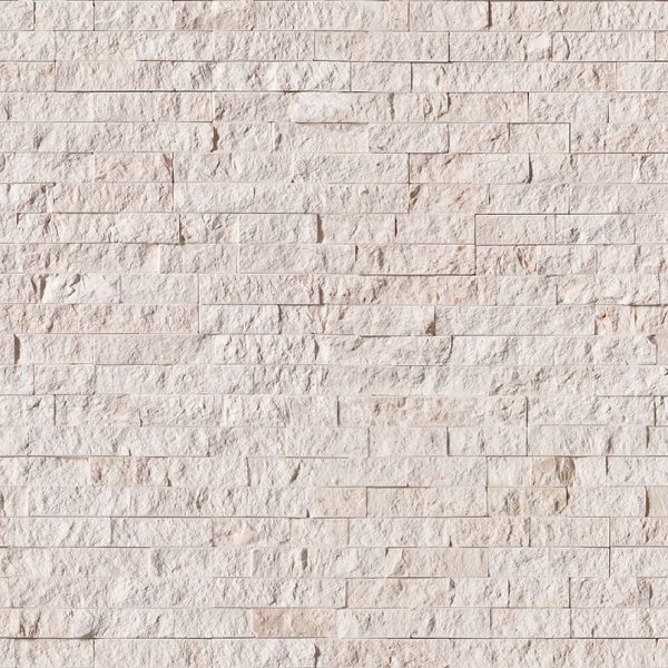 Mayra White Stacked Stone  