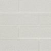 Frosted Icicle Glass Subway Tile 3x9  