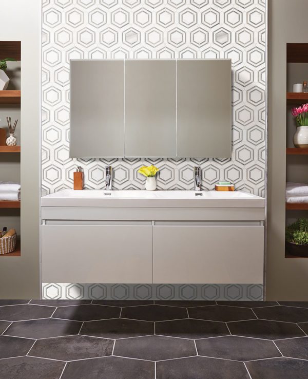 Georama Grigio Polished Marble Tile Georama Grigio Polished Marble Tile