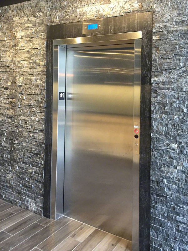 Glacial Black Stacked Stone  