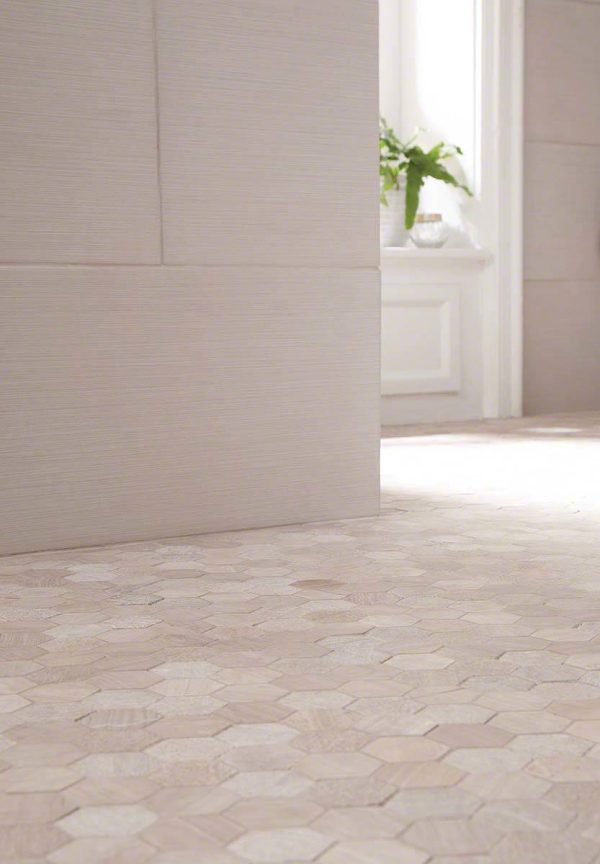 Honey Comb Multi Finish 2” Mosaic Tile  